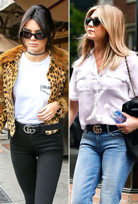 celebrity gucci belts|Gucci belt style.